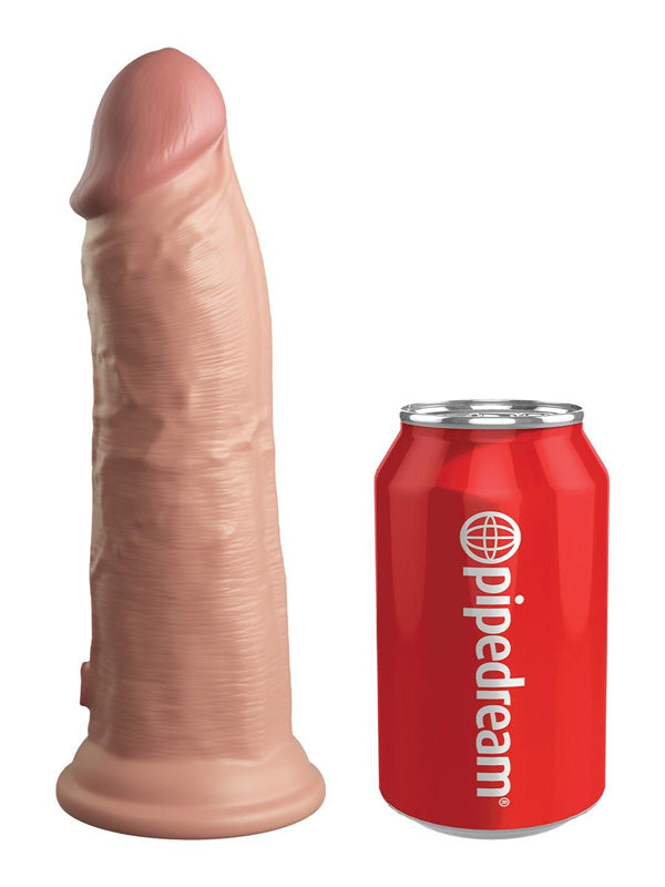 Pipedream King Cock Elite 8 Inch Dual Density Silicone Dildo Light 20 cm