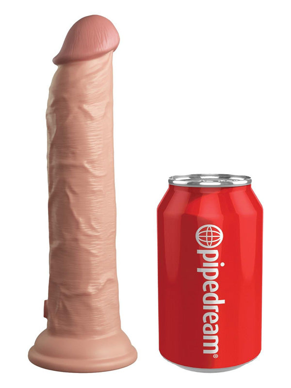 Pipedream King Cock Elite 9 Inch Dual Density Silicone Dildo Light 23 cm