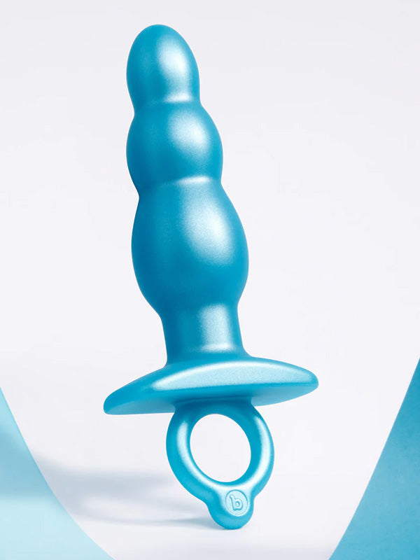 b-Vibe Butties Bounce Beaded Silicone Anal Plug