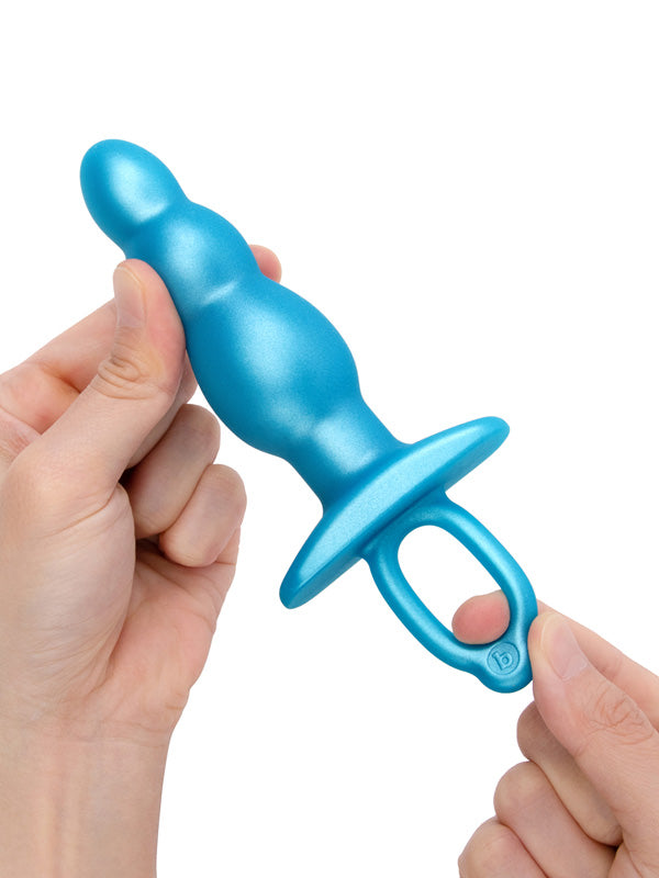 b-Vibe Butties Bounce Beaded Silicone Anal Plug