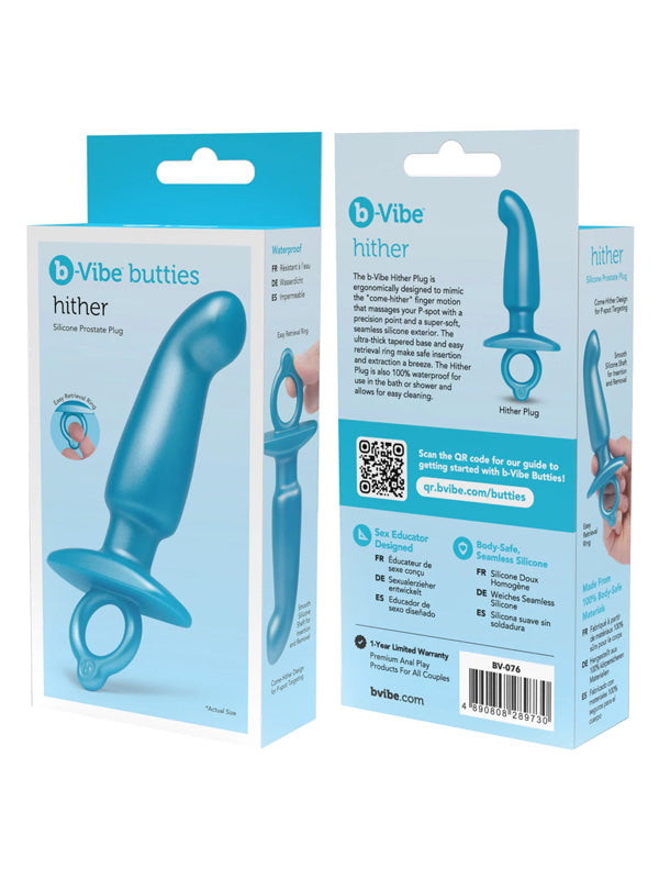 b-Vibe Butties Hither Silicone Prostate Plug