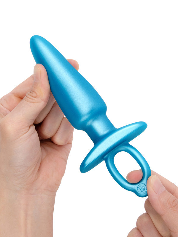 b-Vibe Butties Sleek Tapered Silicone Anal Plug