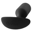 b-Vibe Snug Plug 3 Large Weighted Silicone Butt Plug Black