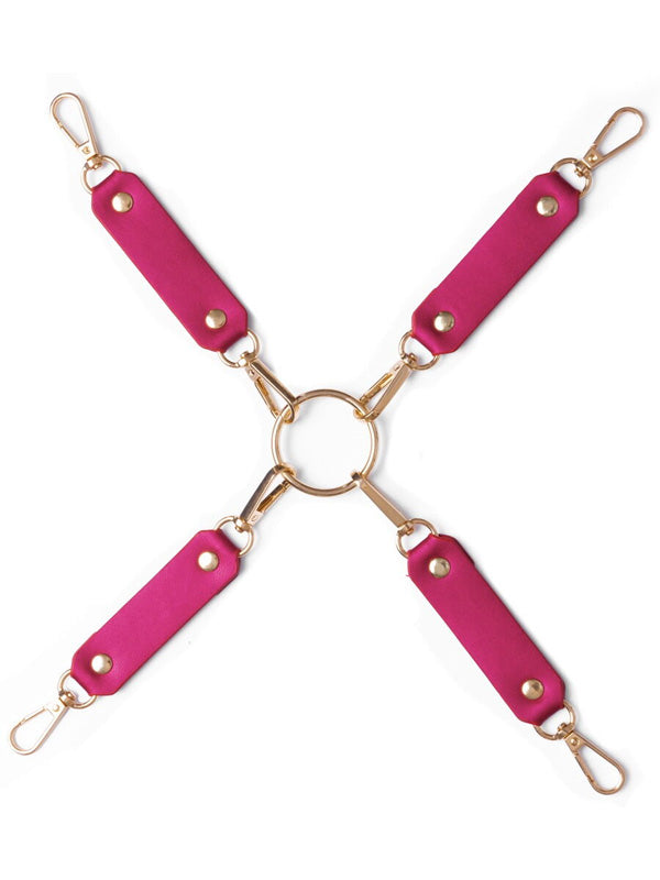 Bad Kitty 7 Piece Pink Bondage Set