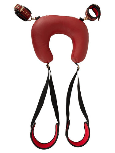 Bad Kitty Thigh Restraint Set with Neck Cushion & Handcuffs
