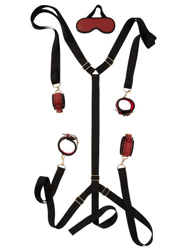 Bad Kitty Under the Bed Restraint Set with Blindfold