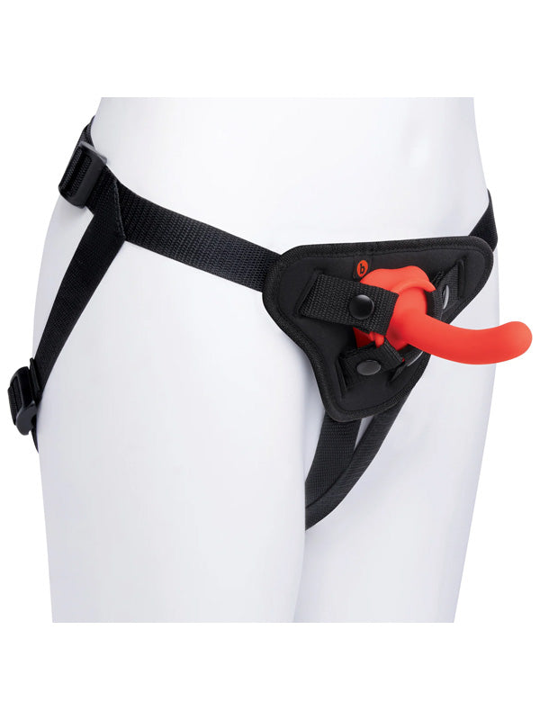 b-Vibe Beginners Strap-On Harness Set with 5 Inch Silicone Dildo Peg 12 cm