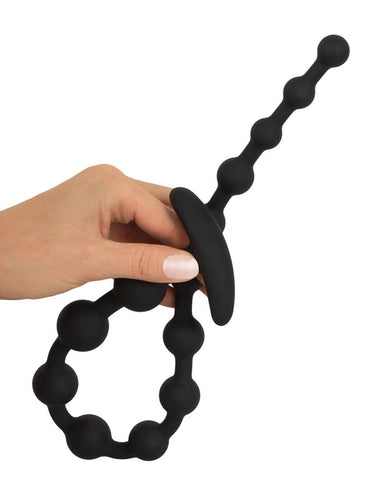 Black Velvets Silicone Anal Beads