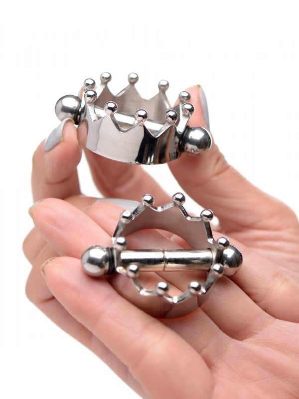 CROWNED MAGNETIC NIPPLE CLAMPS