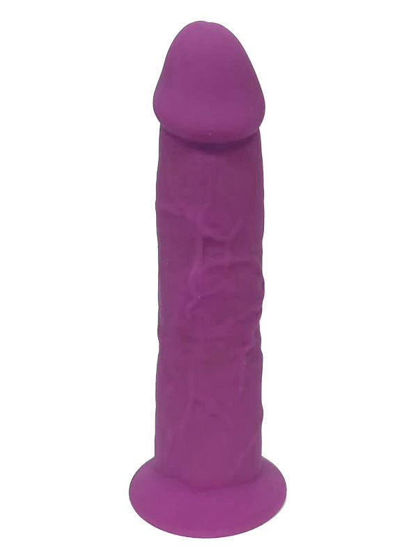 Dream Toys Real Love Dual Density Silicone Dildo Purple 15.2 cm