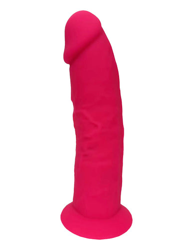 Dream Toys Real Love Dual Density Silicone Dildo Fuchsia 19 cm