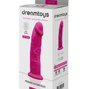 Dream Toys Real Love Dual Density Silicone Dildo Fuchsia 19 cm