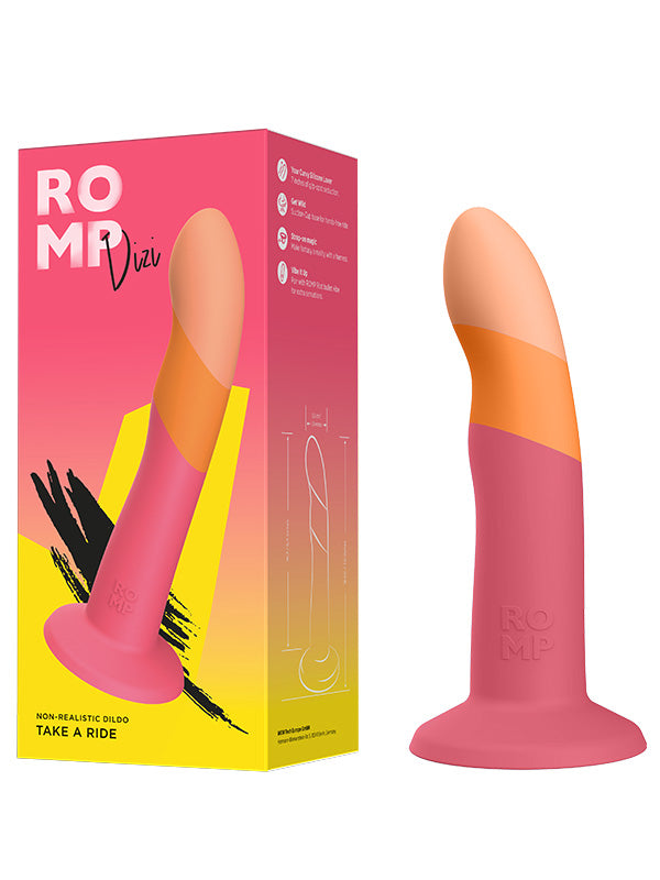 Romp Dizi Silicone Dildo 18 cm