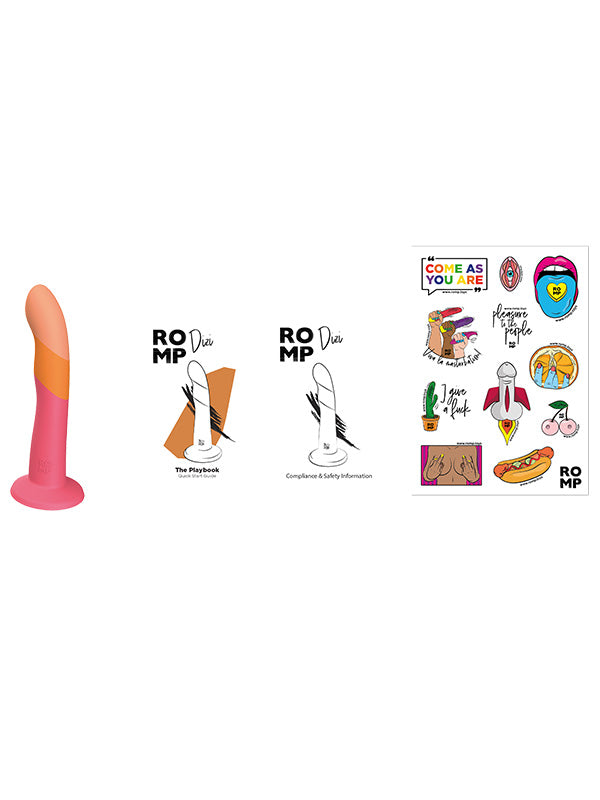 Romp Dizi Silicone Dildo 18 cm