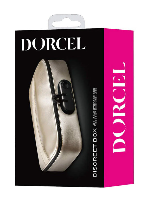 Dorcel Discreet Box Luxury Toy Storage Gold