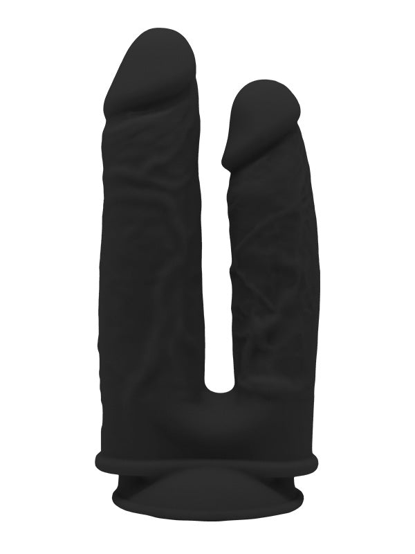 Dream Toys Real Love Dual Density Double Penetrator Dildo Black