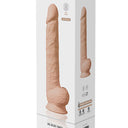 Dream Toys Real Love Dual Density Silicone XXL Dildo with Balls Light 38 cm