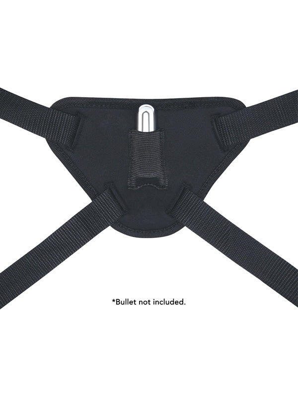 b-Vibe Every Body Strap-On Harness Set with 6 Inch Silicone Dildo Peg 15 cm