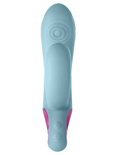 FemmeFunn Cora Thumping Dual Vibrator Light Blue