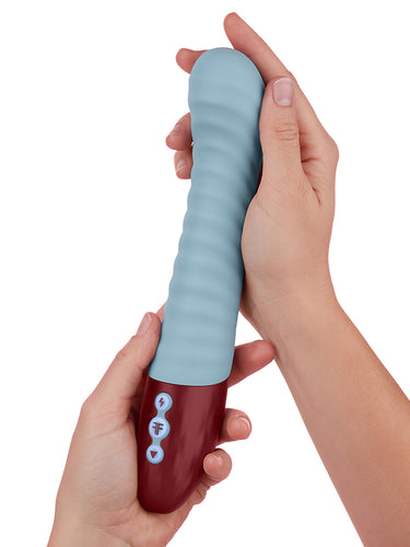 FemmeFunn Lola G Dual Density G-Spot Vibrator Light Blue
