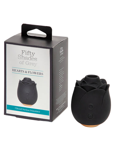 Fifty Shades of Grey Black Rose Clitoral Stimulator