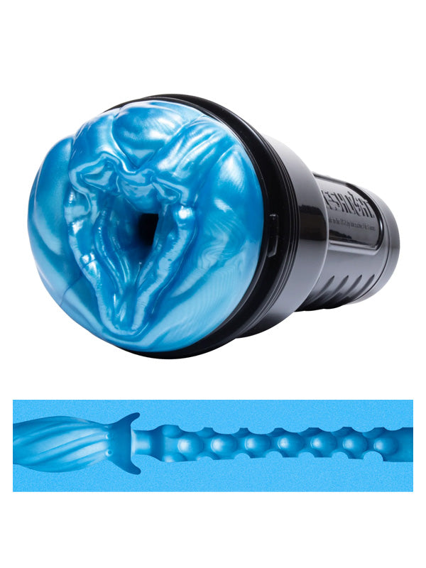 Fleshlight Fantasy Alien Blue Metallic Masturbator