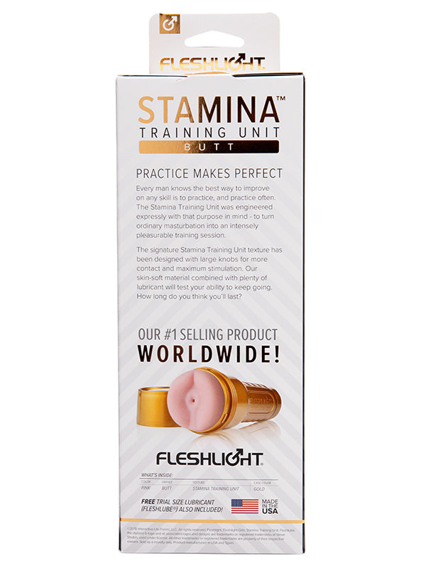 Fleshlight Pink Butt Stamina Training Unit Masturbator