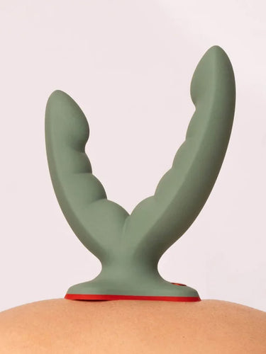 Fun Factory Ryde Double Ended Grinding Dildo Green