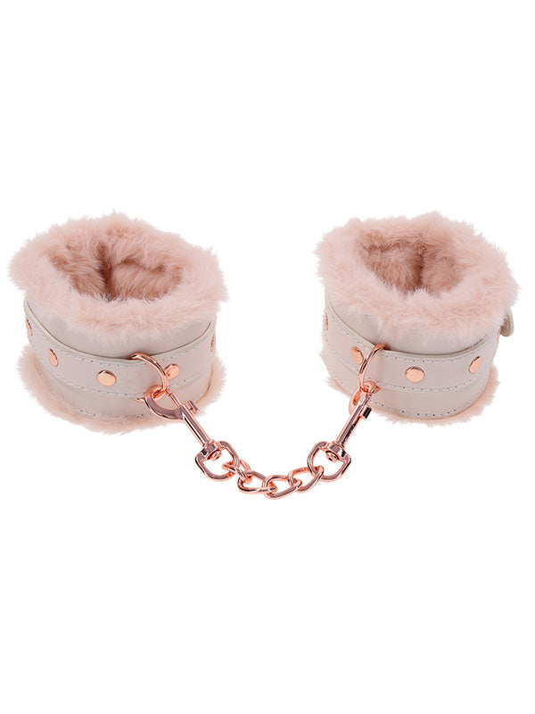 Sportsheets Peaches 'n CreaMe Fur Handcuffs