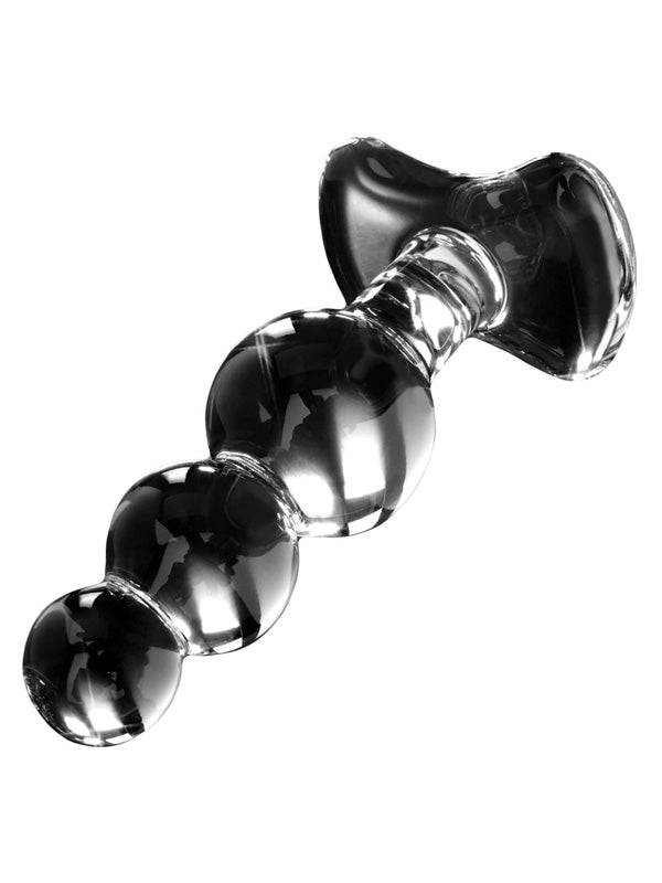 Pipedream Icicles No. 47 Glass Beaded Butt Plug Peachy Vibes Pipedream Icicles No. 47 Glass Beaded Butt Plug Peachy Vibes