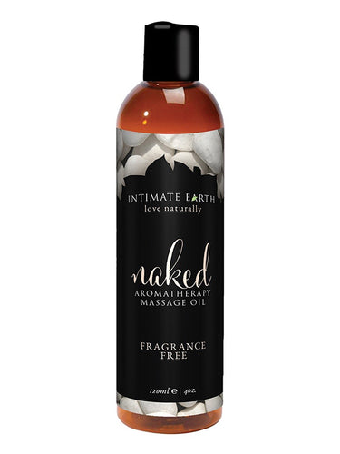 Intimate Earth Naked Unscented Massage Oil