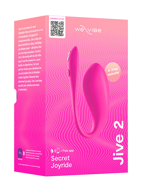 We-Vibe Jive 2 Egg Vibrator with Remote and App Control