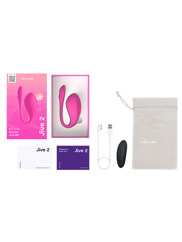 We-Vibe Jive 2 Egg Vibrator with Remote and App Control