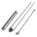 Le Wand Necklace Vibe Stainless Steel Vibrator Black