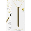 Le Wand Necklace Vibe Stainless Steel Vibrator Gold