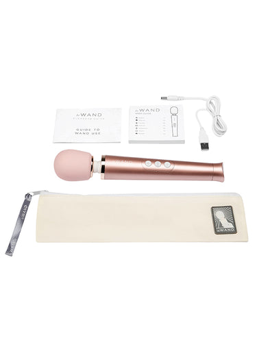Le Wand Petite Rechargeable Body Massager Rose Gold