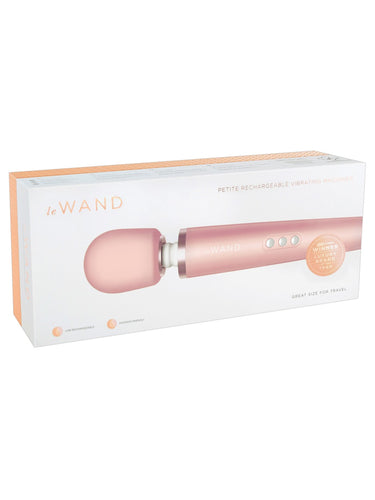 Le Wand Petite Rechargeable Body Massager Rose Gold