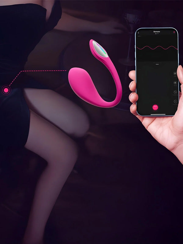 Lovense Lush 4 App Controlled Wearable G-Spot Egg Vibrator