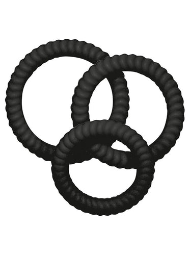 You2Toys Lust Silicone Cock Ring Trio Set