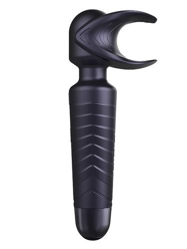 Manwan Man.Wand Evo Vibrating Stimulator Black Plum