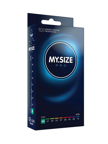 My.Size Pro Natural Latex Condoms Size 45