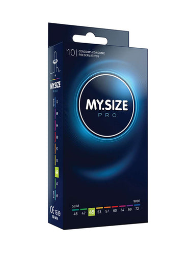 My.Size Pro Natural Latex Condoms Size 49