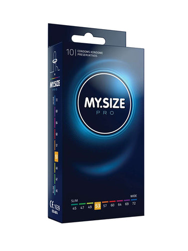 My.Size Pro Natural Latex Condoms Size 53