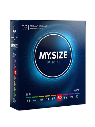 My.Size Pro Natural Latex Condoms Size 60