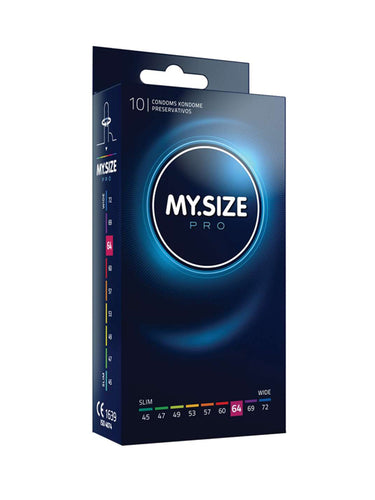 My.Size Pro Natural Latex Condoms Size 64