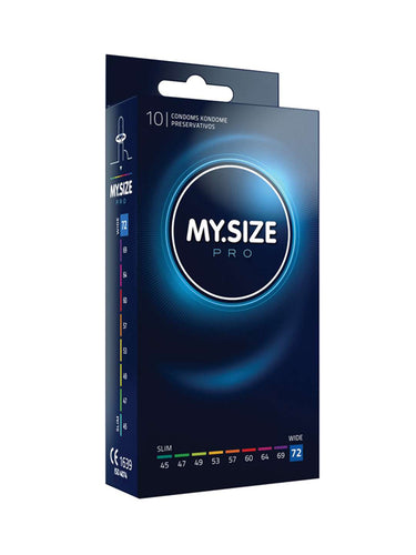 My.Size Pro Natural Latex Condoms Size 72