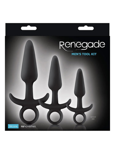 NS Novelties Renegade Men's Tool Kit Butt Plug Set