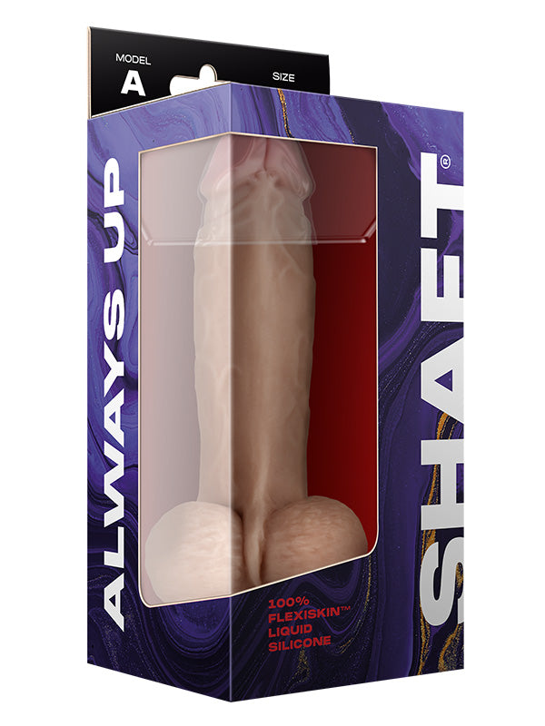 Shaft Model A 8.5 Inch Liquid Silicone Dildo with Balls Pine 21.5 cm