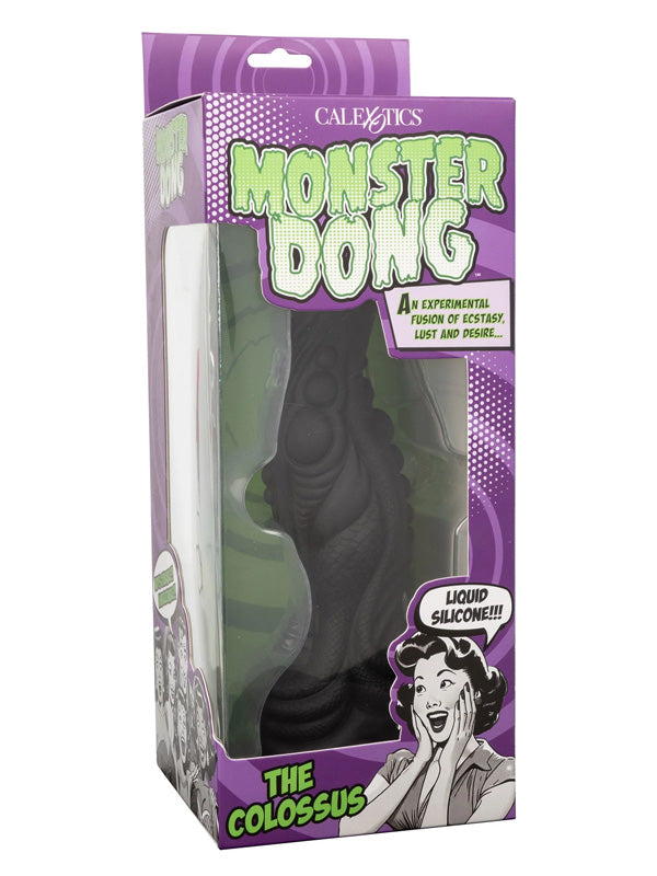 CalExotics Monster Dong The Colossus Silicone Fantasy Dildo 24.75 cm