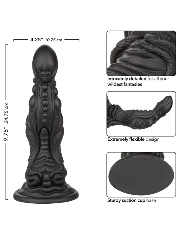 CalExotics Monster Dong The Colossus Silicone Fantasy Dildo 24.75 cm